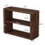 Table de bout étroite 31,5 po avec tablettes à 2 niveaux-1413334166