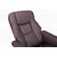 Fauteuil inclinable pivotant en cuir Scratch Cat-666049222