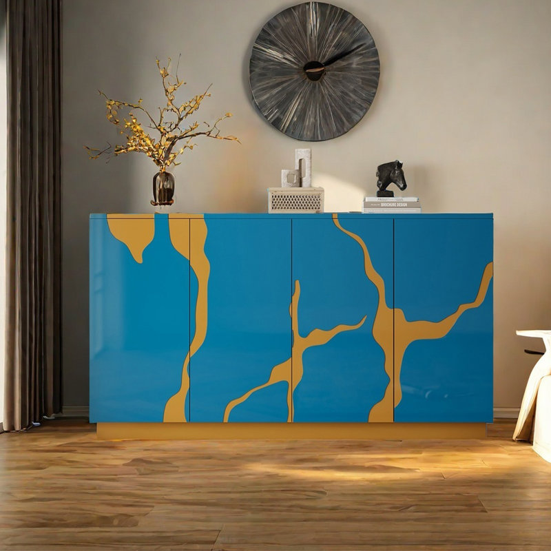 Armoire d'appoint moderne et multifonctionnelle