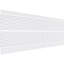 Panneaux muraux blancs 94,5 "(paquet de 4)-69958258