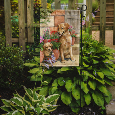 Double Sided Polyester Animal Garden Flag