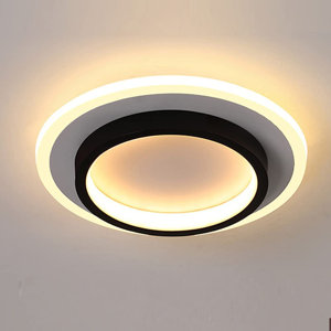 1 - Light 9.4'' Simple Circle LED Flush Mount