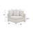 4-Piece Modular Sectional Set In Teddy Boucle Fabric-319486174
