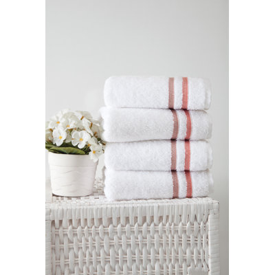 Zimmer 4 Piece Turkish Cotton Hand Towel Set