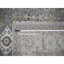 Tapis oriental carré en laine 8 pi x 8 pi gris et ivoire Karjihooz 81066AE4357041E7B06637511E966C10