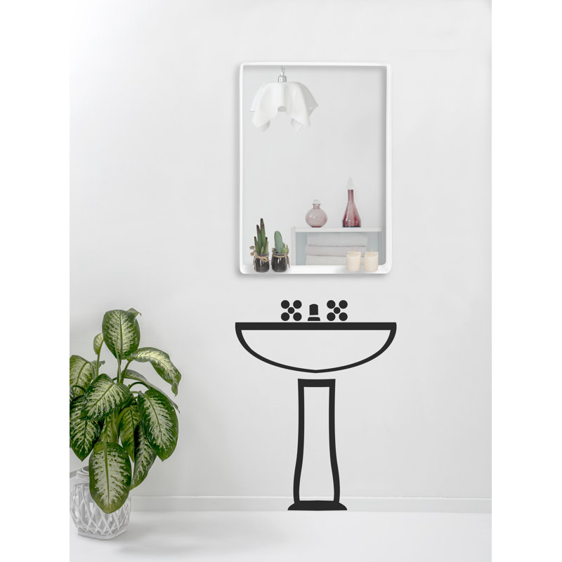 Callender Wall Mirror, White