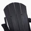 Chaise Adirondack pliante avec table d'appoint, ensemble de chaises Adirondack 3 pièces à texture de bois (comprend 2 chaises et 1 table)-2036123850