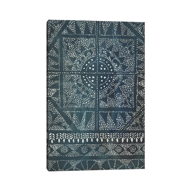 Indigo Journey II by Chariklia Zarris - Wrapped Canvas Gallery-Wrapped Canvas Giclée, 45.72cm H x 30.48cm W x 1.905cm D