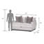 Causeuse avec coussins réversibles 67 po Avianne-1715207202-1715207201