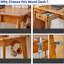 Solid Wood Writing Desk