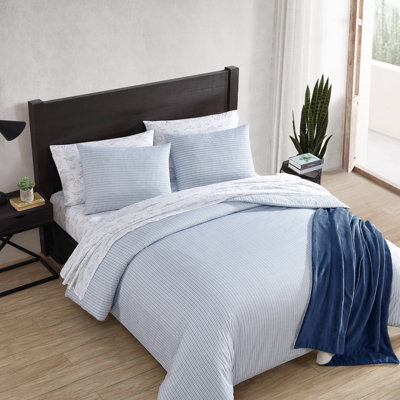 Ensemble de housse de couette en coton percale Eddie Bauer