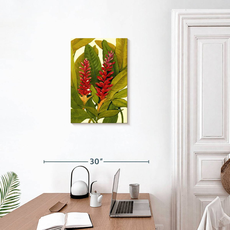 Harnek Tropical Red Ginger, 24" H x 16" W