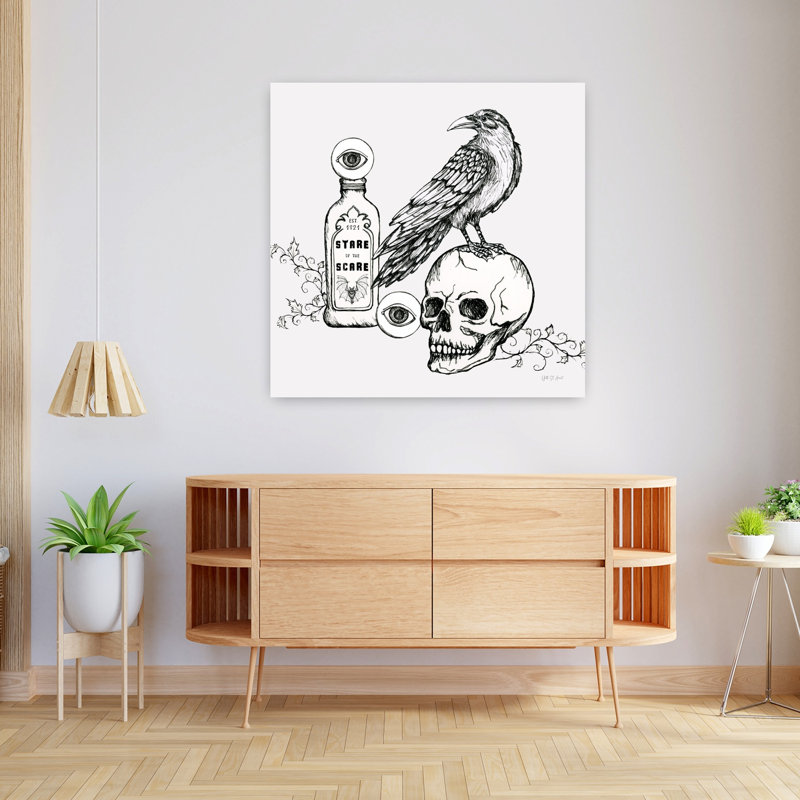 Art mural abstrait contemporain Enchantment, H 36 po x l 36 po