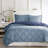 Full/queen Reversible Down Alternative Comforter Set With 3m Scotchgard