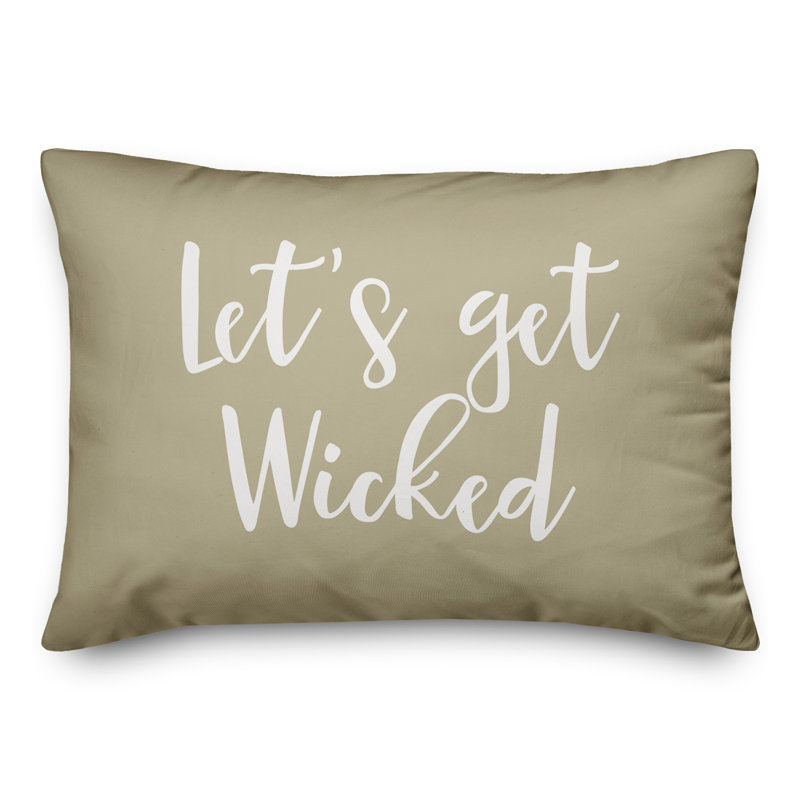  Coussin Let's Get Wicked, Beige