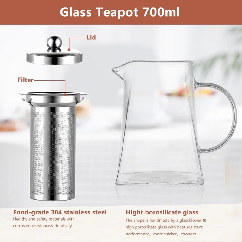 LILUNN Glass Clear, 750ML