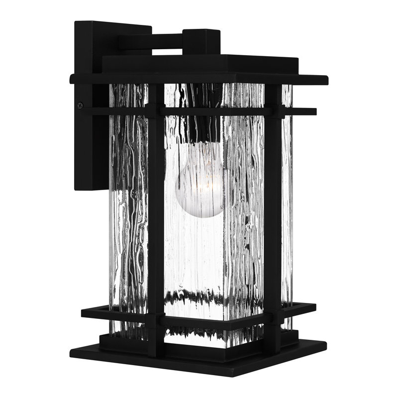 Aluminum Wall Light, 14" H x 7.75" W x 8.75" D