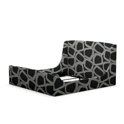 Swan Upholstered King Bed