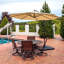 Chalone 95" Steel Offset Cantilever Patio Umbrella with Crank - Beige-1892594452