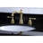 Kingston Brass English Classic Two-Handle 3-Hole Deck Mount Widespread Bathroom Faucet with Pop-Up Drain-29273126