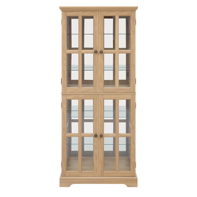 Vitrine Curio, Chêne