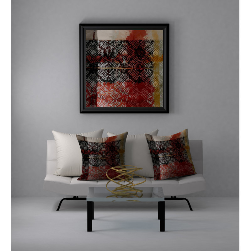 Housse de coussin carrée/insert, 18 po x 18 po