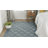 Adianey Red Barrel Studio Easy Care Trellis Navy Blue Indoor/Outdoor Area Rug-525418707