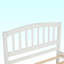 Lit plateforme simple en bois massif-1790169516