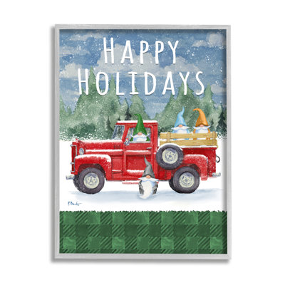 Camion «Happy Holidays» par Paul Brent