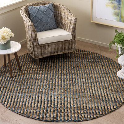 Natural Fiber Couture 110 Hand Woven 80% Jute; 20% Cotton No Pattern Rug