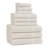Blue Nile Mills Viscose Cotton Blend Towel Set - Checkered Texture - Quick-Dry, Fade-Resistant-118914774