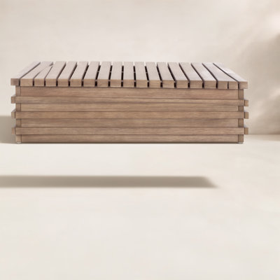 Priya Eucalyptus 50" Outdoor Coffee Table