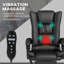Chaise de bureau Vinsetto Vibration Massage-223612058