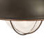 Applique murale d'extérieur en bronze bruni poli à 1 lumière H 10,25 po Mohnton fabriquée en acier durable, abat-jour en verre bullé transparent, compatible avec les DEL, à utiliser pour la porte d'entrée de patio ou de garage-1259047187-1283520575