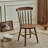 Durable table set of solid wood-111067148