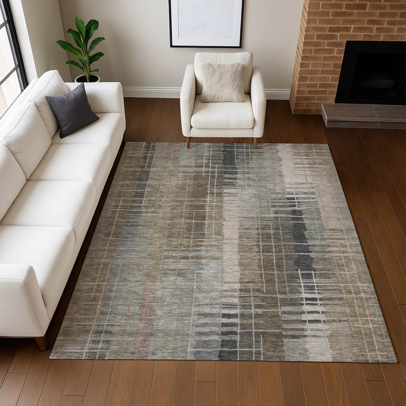 Tapis intérieur / extérieur Millner ACN2261, Rectangle 10 pi x 14 pi