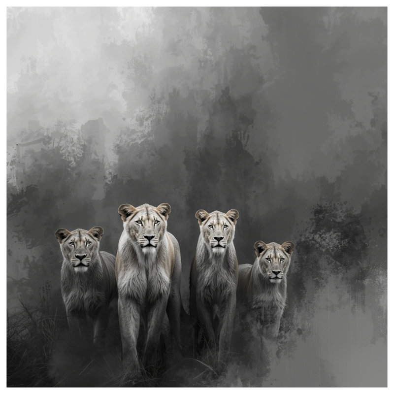 Housses de couette Lions, Lit simple