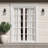 Lexus White Rod Pocket With Back Tab Privacy 2-Piece 52x84" Curtain-108608840