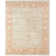 Oriental Hand-Knotted Wool Gray/Beige Area Rug