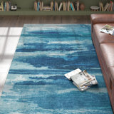 Renaud Washable Abstract Indoor Rug