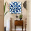 «Cobalt Tiles III», reproduction sur toile tendue-654133289