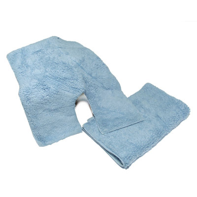 Cotton Non-Slip Bath Rug Set