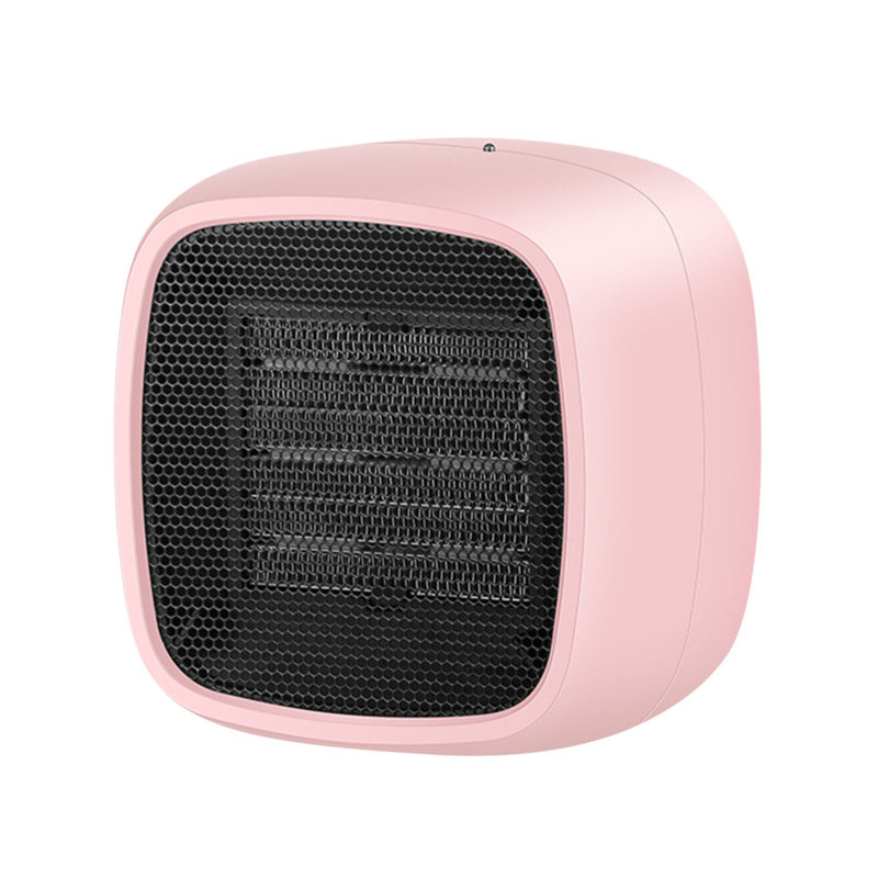 Winter Portable Space Heater High-efficiency Heat Office Convenient Heater, Pink