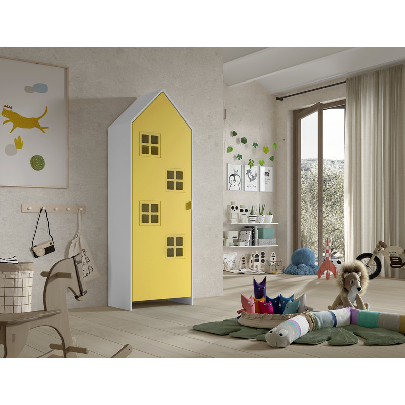 Casami Bruges 1 Door Wardrobe, Yellow