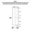 Vitrine simple en bois massif multifonctionnel