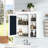 30'' X 28'' Mirror Cabinet For Bathroom - Adjustable Shelf Heights, Easy Assembly Practical Storage Medicine Mirror, Shelves Functional Accessory