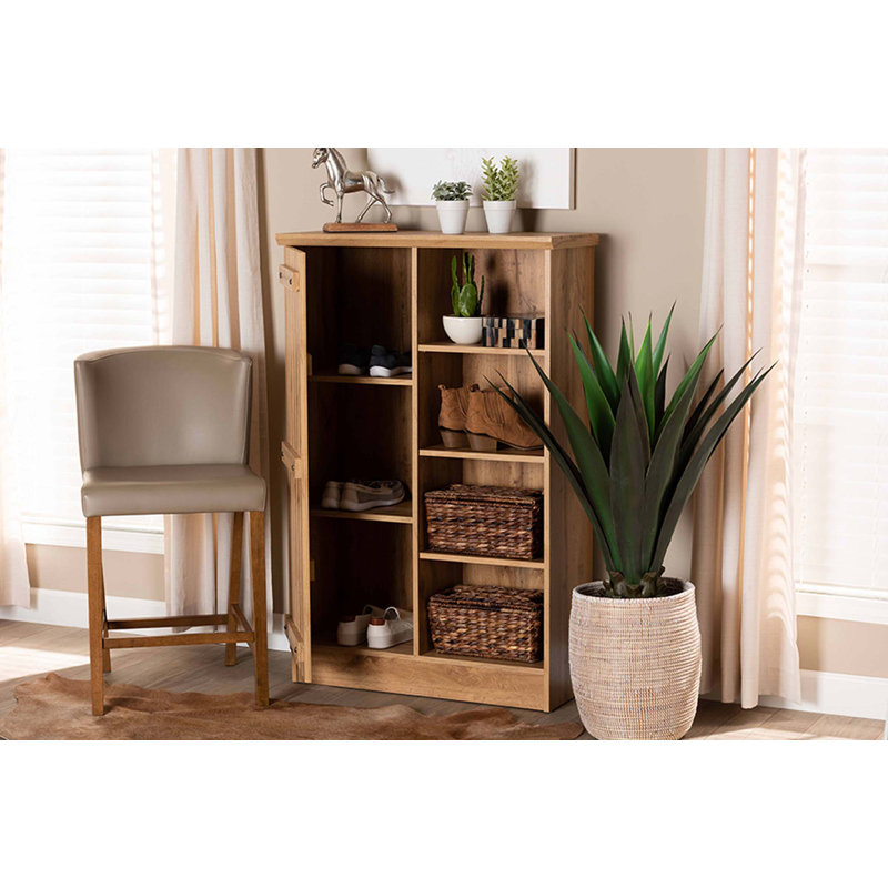 Armoire de rangement pour chaussures 7 paires Heldi