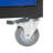 Shapes Series 38.25'' H x 24'' W Laptop/Tablet Storage Cart with Wheels-44944421