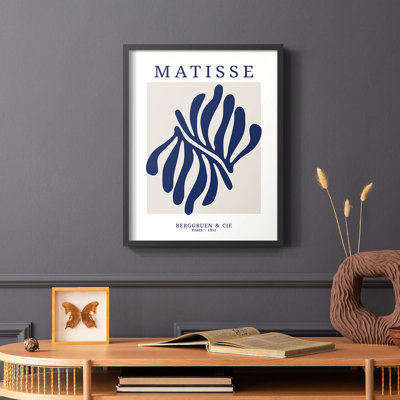 Matisse CDXII, reproduction encadrée - bois massif