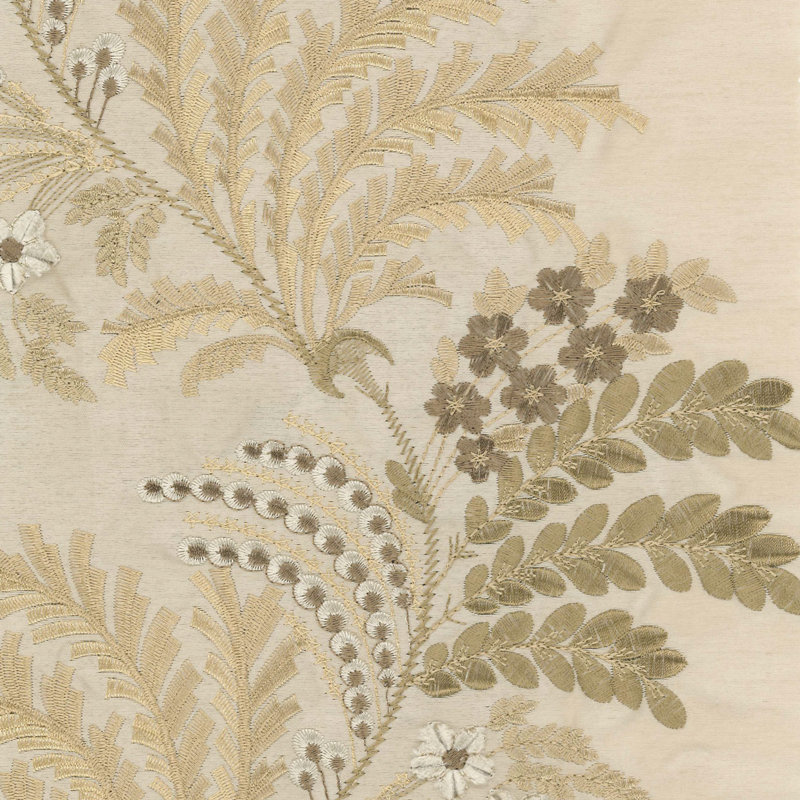 Carlton Comforter Set - Ivory, King Comforter + 5 Shams